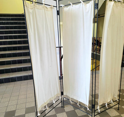 3 - Panel Folding Room Divider / Privacy Screen - Yatva