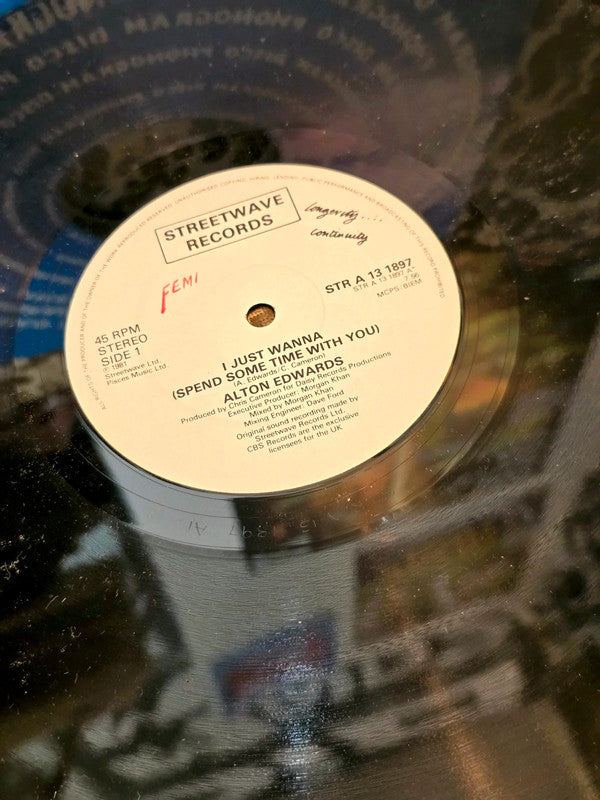 Alton Edwards – I Just Wanna Spend Some Time With You Vinyl Record