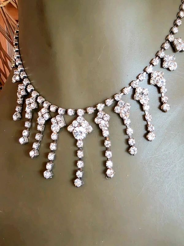 Vintage 60's Strass Necklace