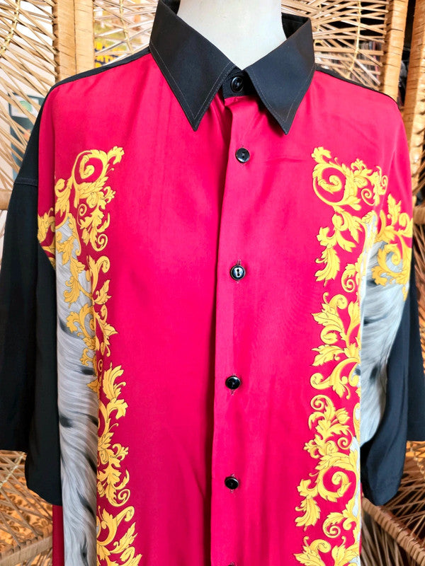 Vintage 80´s Azue Oversize Shirt