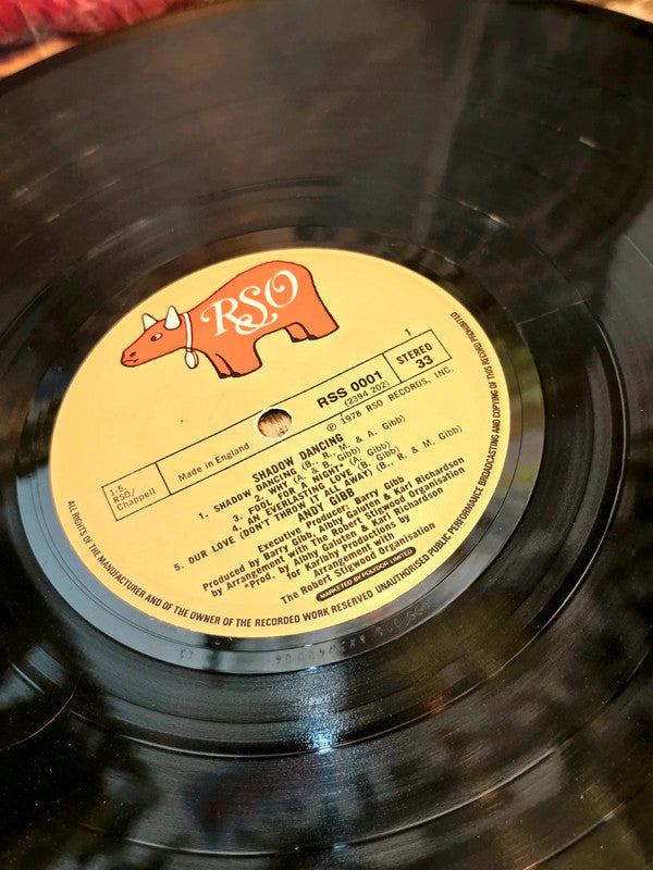Andy Gibb – Shadow Dancing Vinyl Record