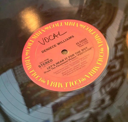 Let's Hear It For The Boy Extended Dance Remix Vinyl Record