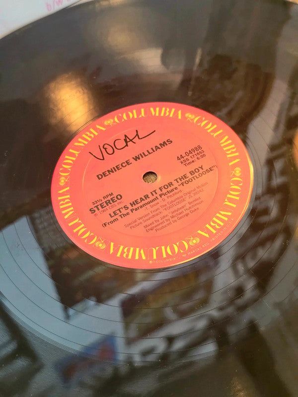 Let's Hear It For The Boy Extended Dance Remix Vinyl Record