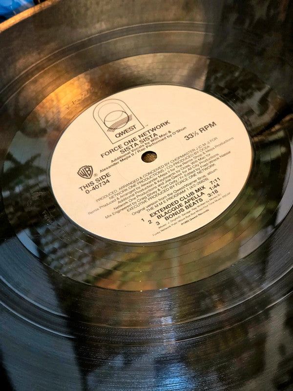 Force One Network – Sista Sista Vinyl Record