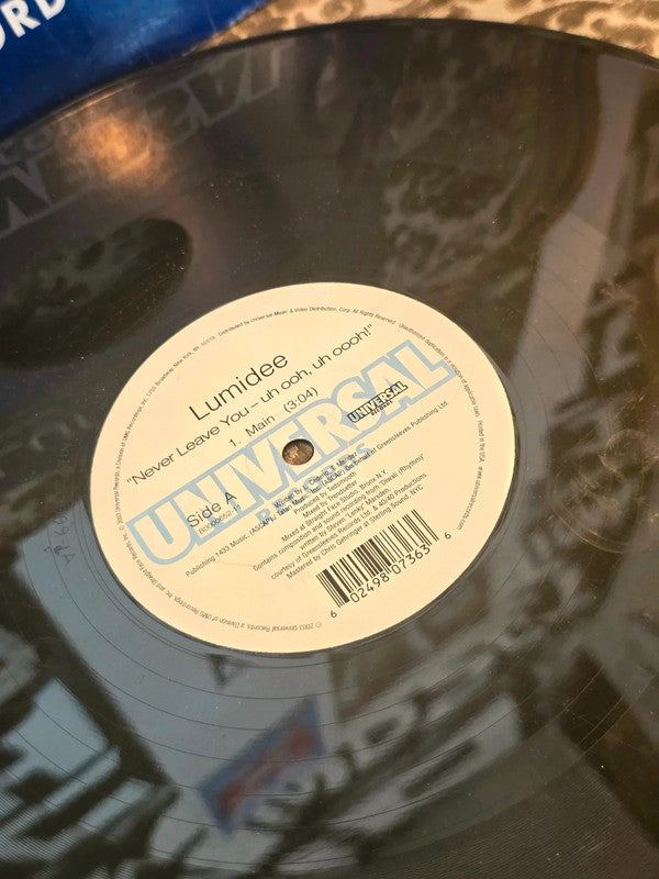 Lumidee – Never Leave You - Uh Ooh, Uh Oooh! Vinyl Record
