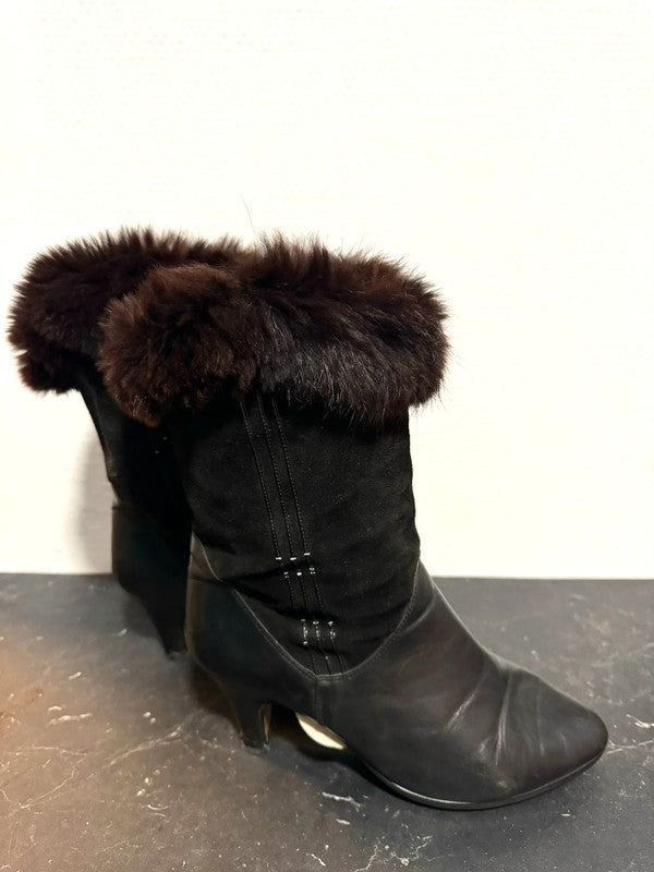 Vintage 1980s Ankle Boots