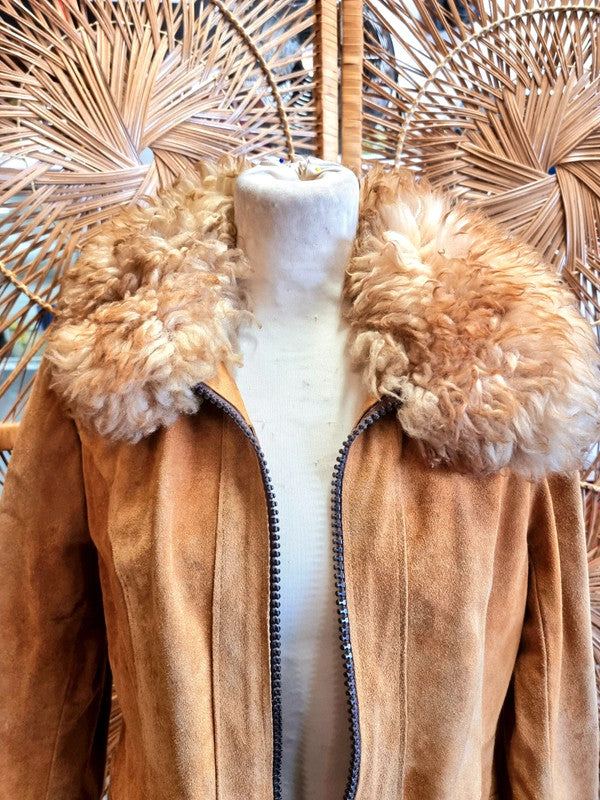 Vintage 70's Suede Penny Lane Coat