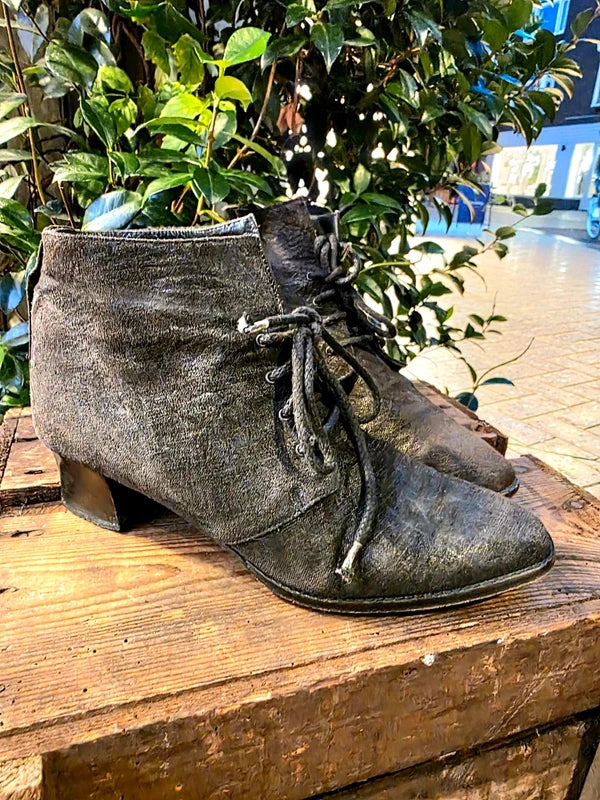 Vintage 80's Revival Ankle Boots