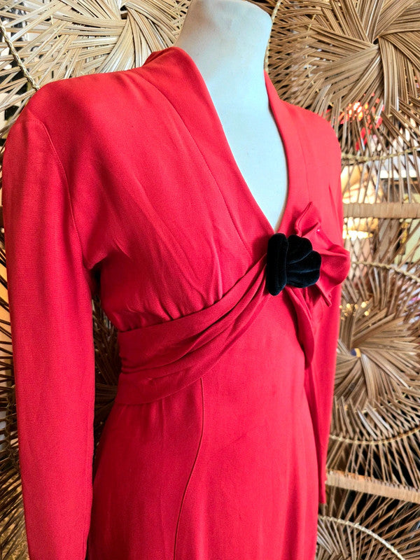 Vintage 80's Thierry Mugler Cocktail Dress