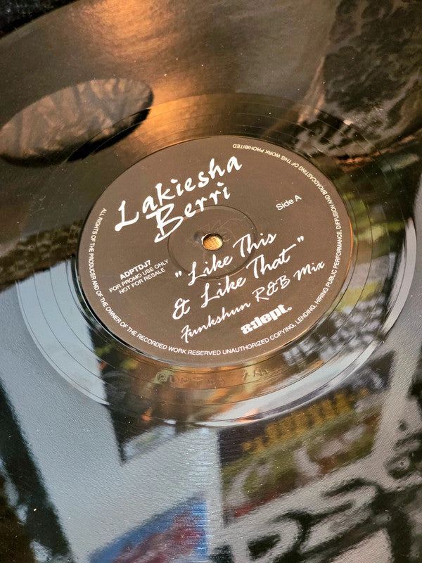 Lakiesha Berri – Like This & Like That Vinyl Record
