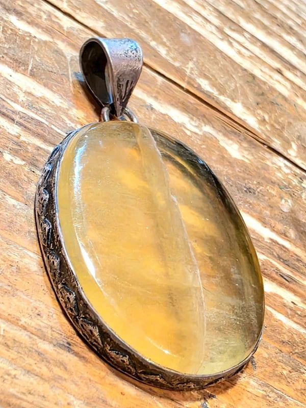 Vintage 90's Silver Pendant