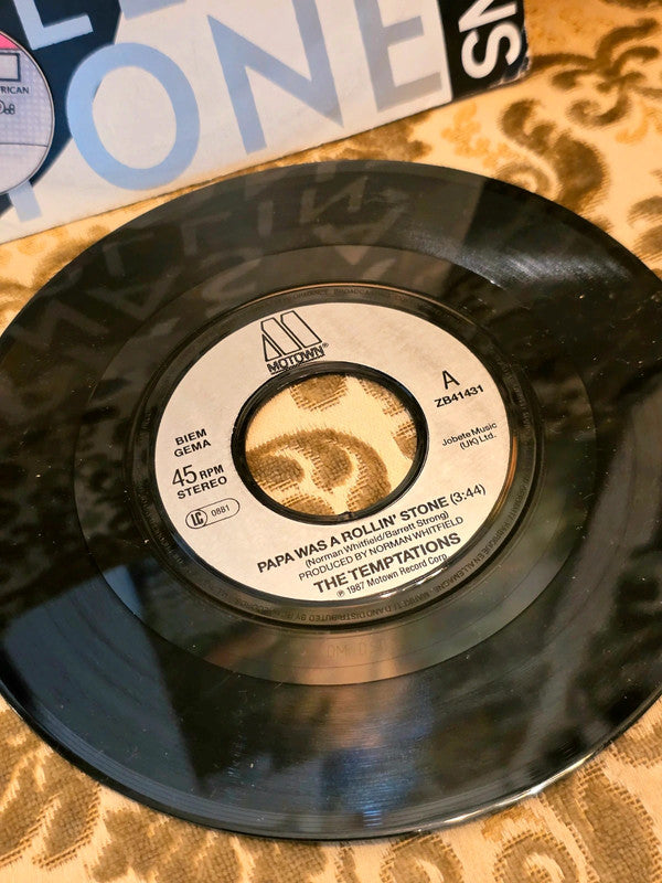 The Temptations – Papa Was A Rollin' Stone Remix 1987 Vinyl Record