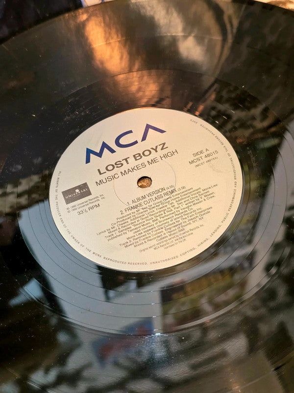 Lost Boyz – Music Makes Me High Vinyl Record