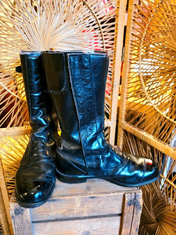 Vintage 60's / 70's Oldtimer Biker Boot