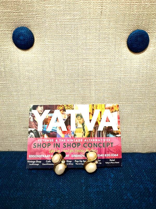 Vintage 80’s Clip-On Earrings