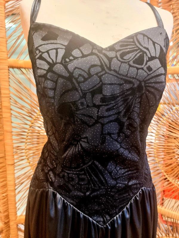 Vintage 1980s Maxi Dress
