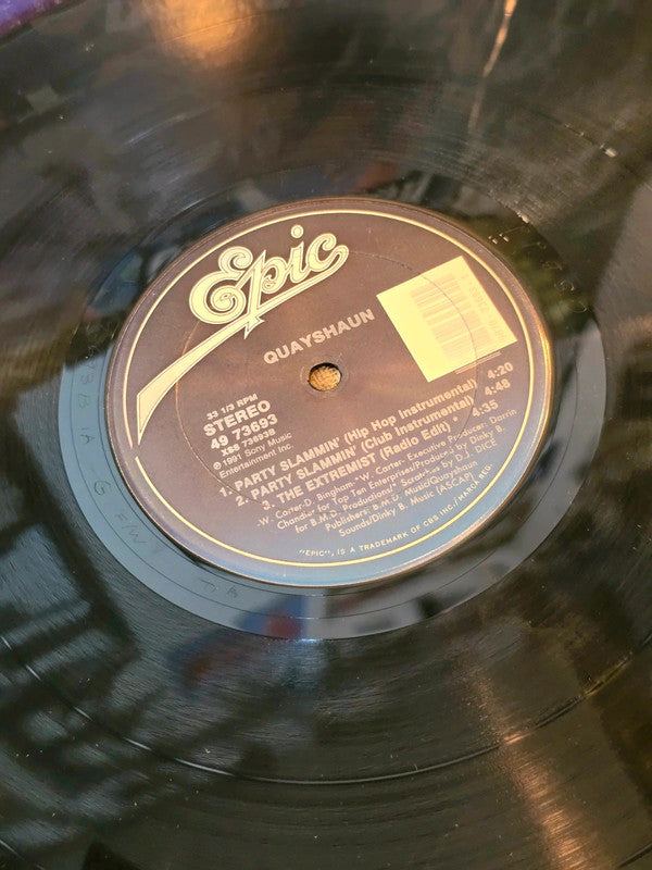 Quayshaun – Party Slammin' Vinyl Record