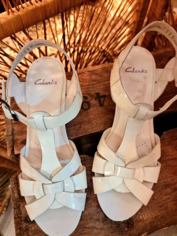 Vintage Clarks Slide Sandals