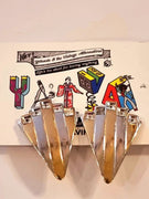 Vintage 80's Clip-On Earrings