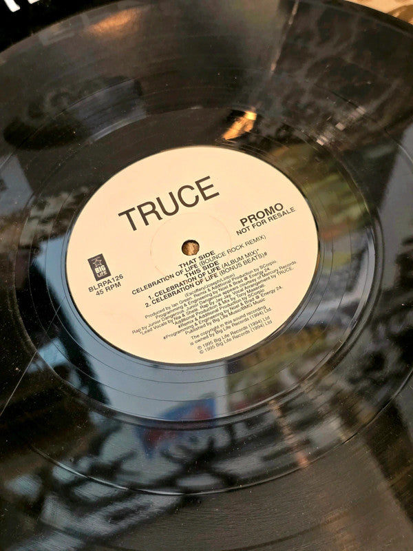 Truce – Celebration Of Life Vinyl Record