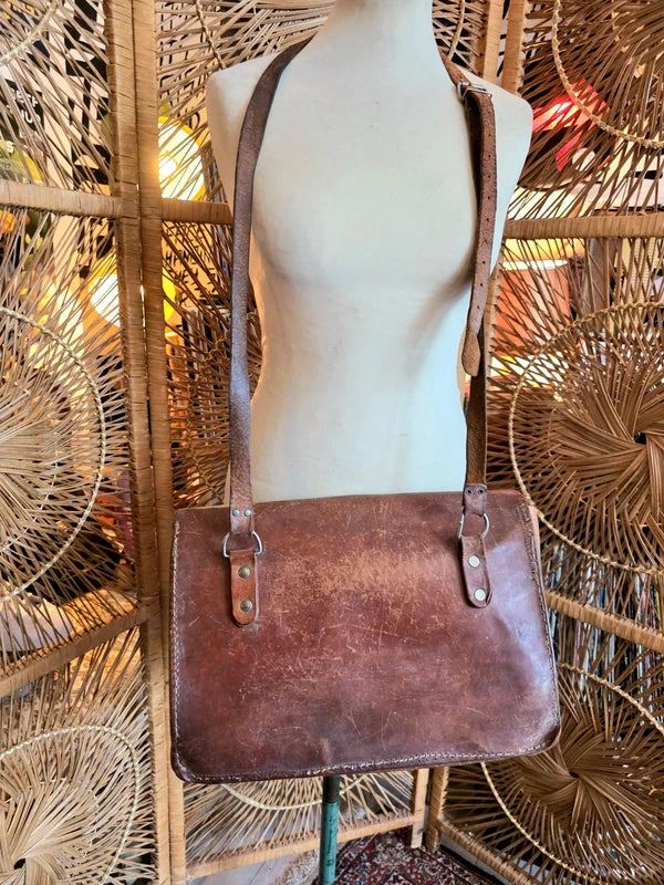 Vintage 60's / 70's Messenger Bag