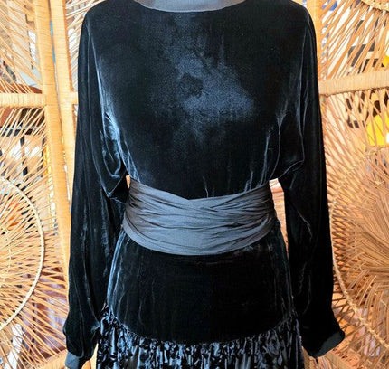 Vintage 80's JL Scherrer Evening Dress