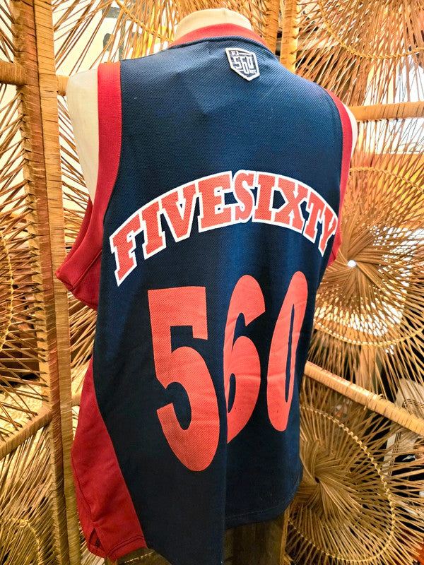 Vintage 90s Fat Joe's 560 Basketball Jersey.