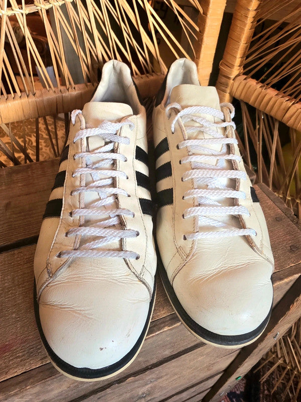 Rare Vintage 70s / 80s Adidas Bowling Sneaker Trainers