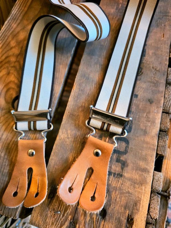 Vintage 60's/70's Striped Braces