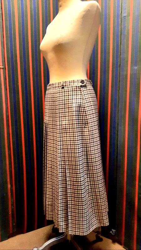 Vintage 80's Escada Pure New Wool Skirt