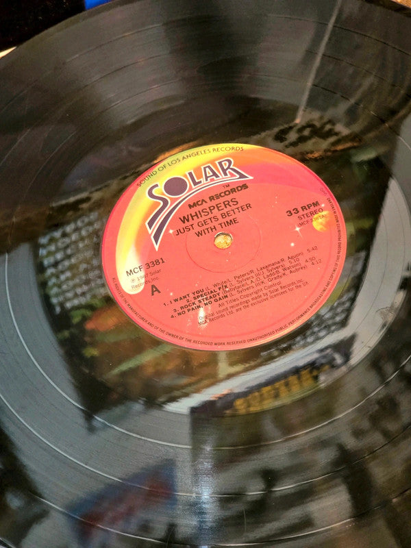 The Whispers – Just Gets Better With Time Vinyl Record