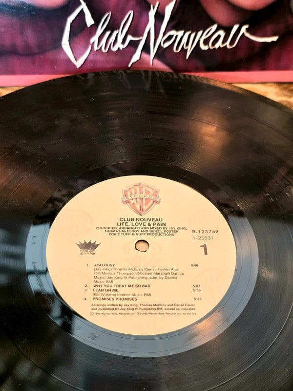 Club Nouveau – Life, Love & Pain Vinyl Record