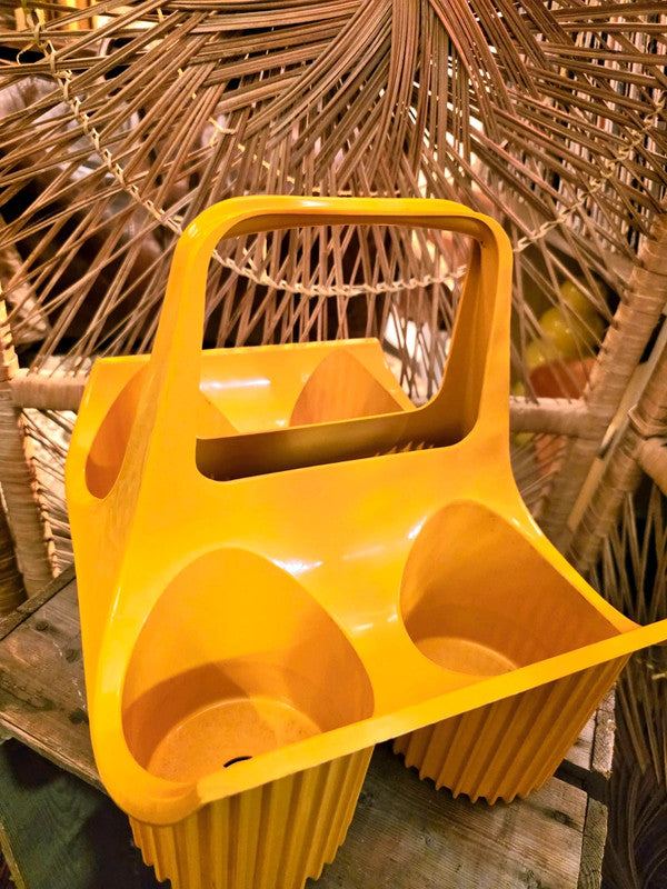 Vintage 70s Curver Bottle Rack