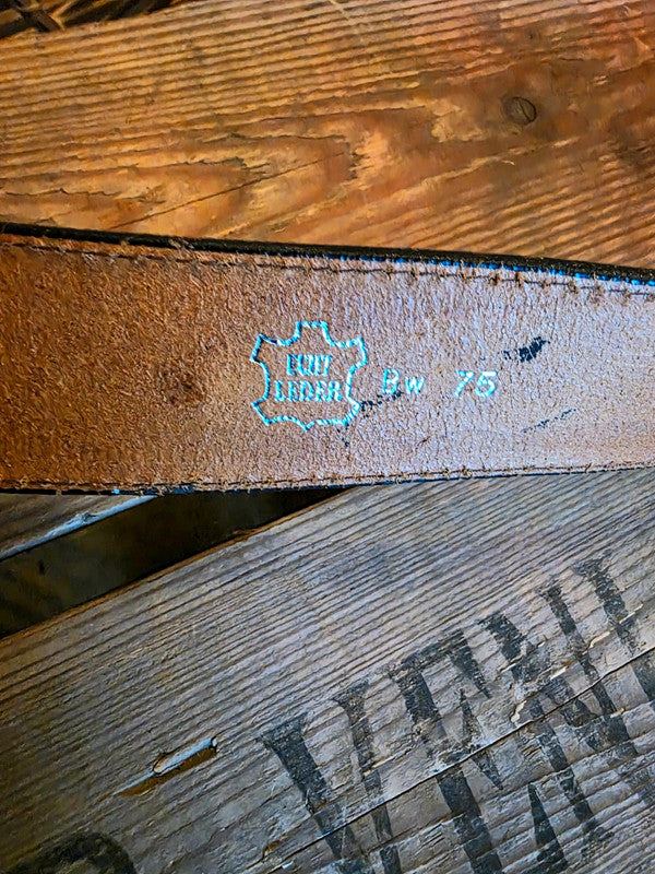 Vintage Real Leather Belt