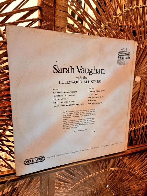 Sarah Vaughan – Sarah Vaughan Sings Vinyl Record