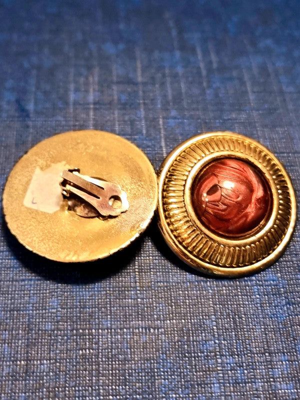 Vintage 80's Clip on Earrings