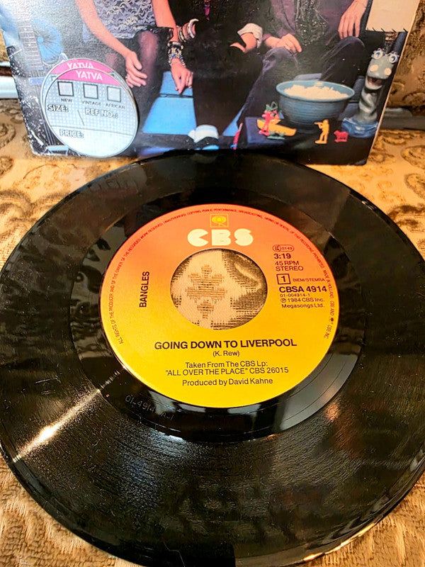 The Bangles – Going Down To Liverpool Vinyl Record