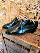 Vintage Bally Suisse Club Patent Slip on Shoes