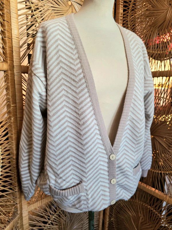 Vintage 80's Knit Cardigan