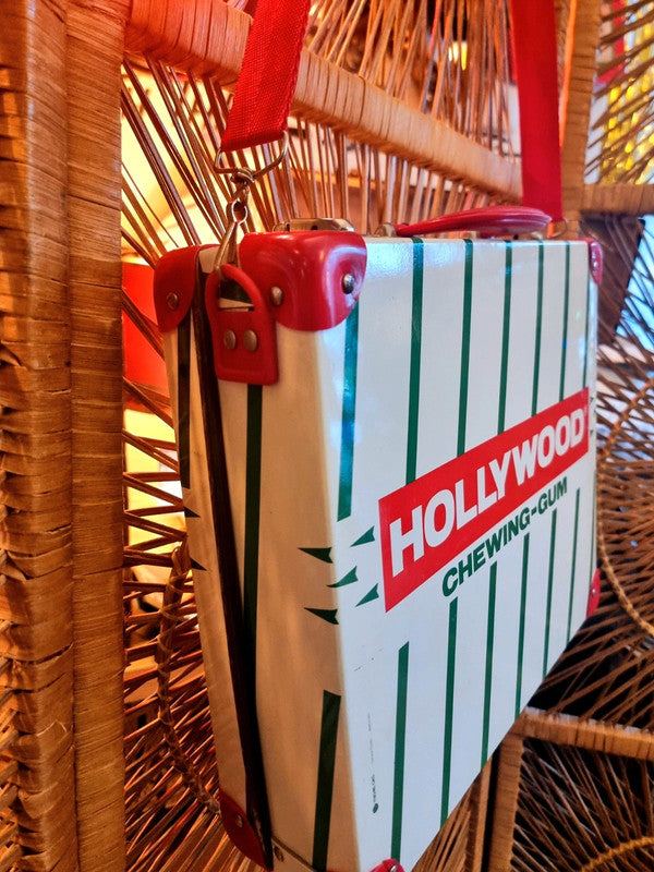 Vintage 1960's Hollywood Chewing Gum Suitcase