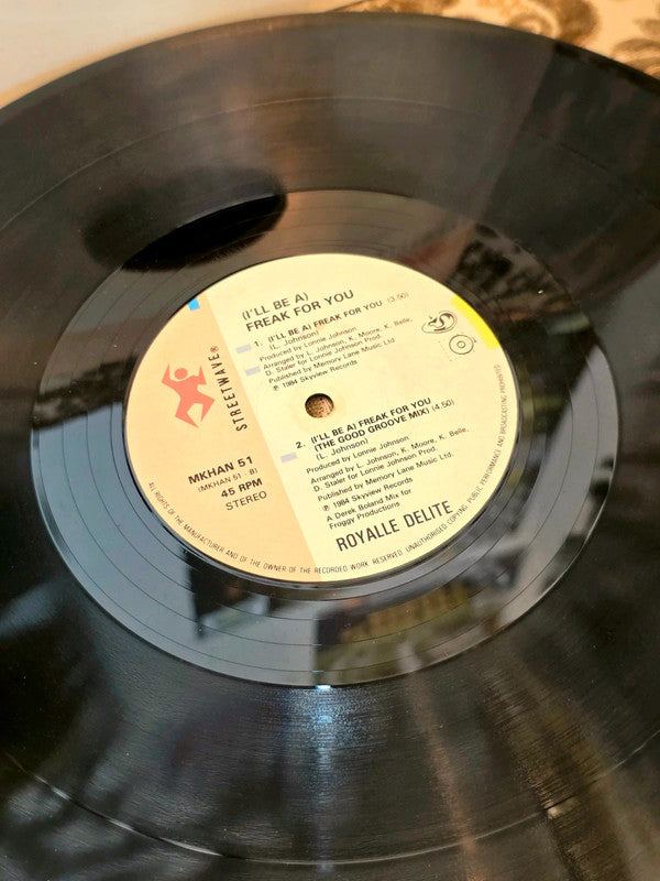 Royalle Delite – I'll Be A Freak For You Vinyl Record