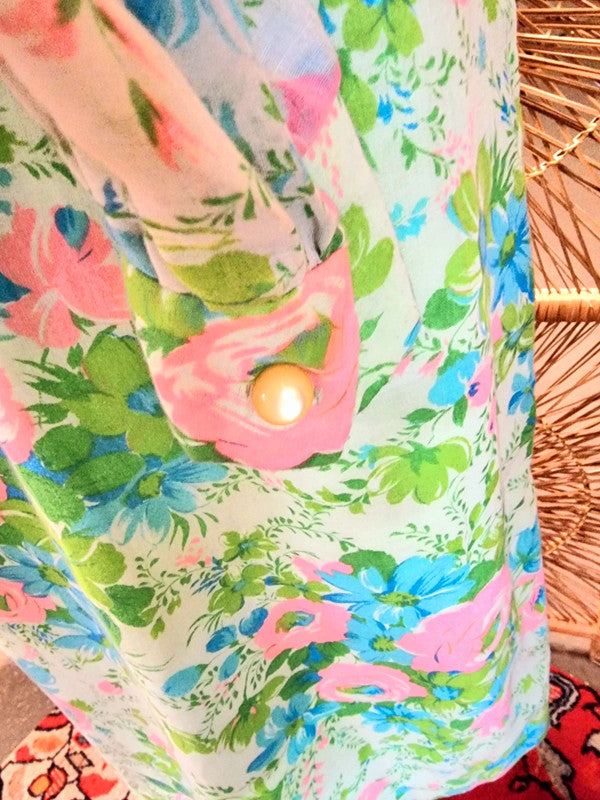 Vintage 60s / 70s Simpsons & Sears Dress