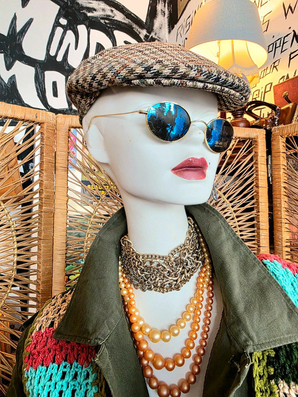 Vintage 60's Flat Cap