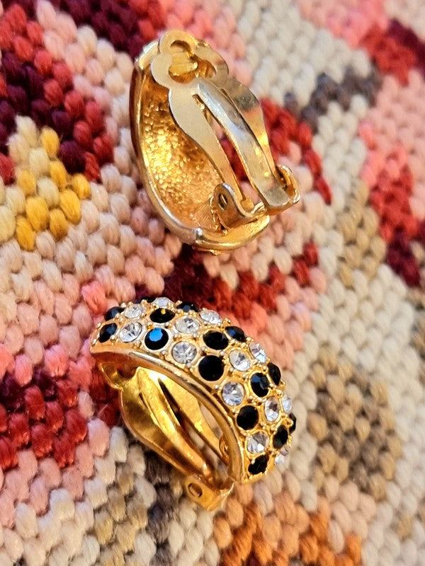 Vintage 80's Clip-On Earrings