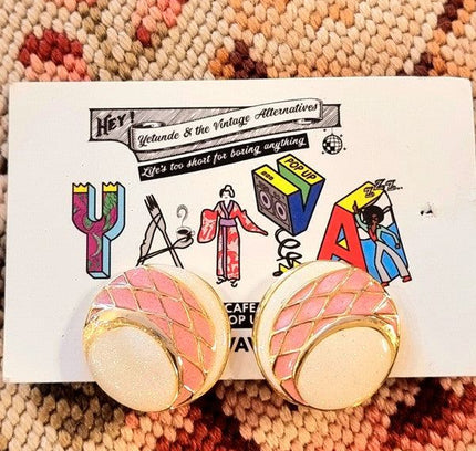 Vintage 80's Balenciaga Clip-On Earrings