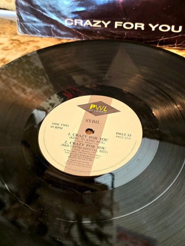 Sybil – Crazy For You Vinyl Record