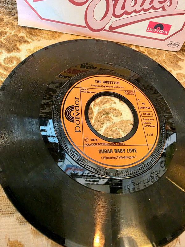 The Rubettes – Sugar Baby Love / Juke Box Jive Vinyl Record