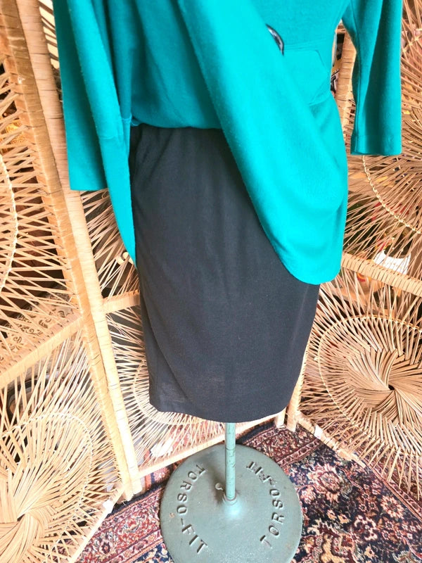 Vintage 80´s J.B Xpress peplum Dress
