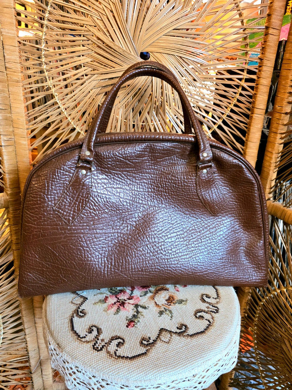 Vintage 70's Delcraft Travel Bag