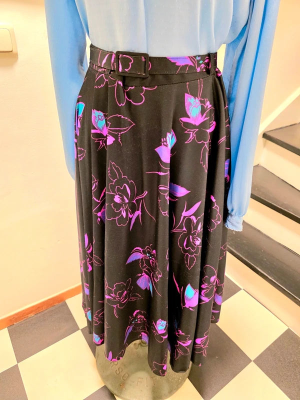 Vintage 70's / 80's Eurofashion Swing Skirt